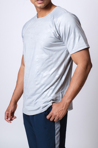 Playera deportiva aero flex camuflaje