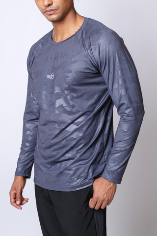 Playera deportiva aero flex camuflaje