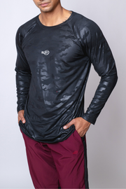 Playera deportiva aero flex camuflaje