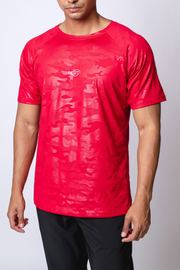 Playera deportiva aero flex camuflaje