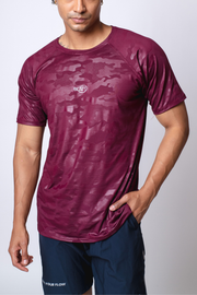 Playera deportiva aero flex camuflaje