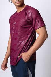Playera deportiva aero flex camuflaje