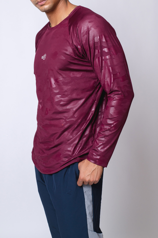 Playera deportiva aero flex camuflaje