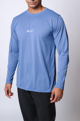 Playera deportiva flash dry manga larga