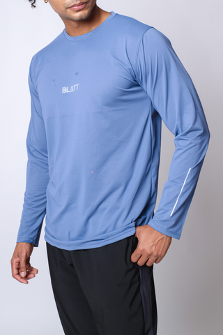 Playera deportiva flash dry manga larga