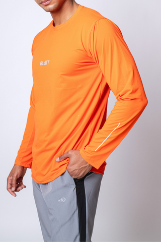 Playera deportiva flash dry manga larga