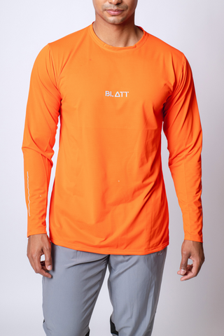 Playera deportiva flash dry manga larga