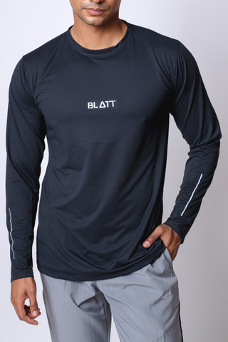 Playera deportiva flash dry manga larga
