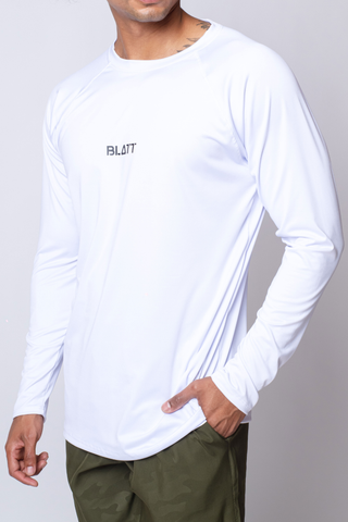 Playera deportiva manga larga aero flex