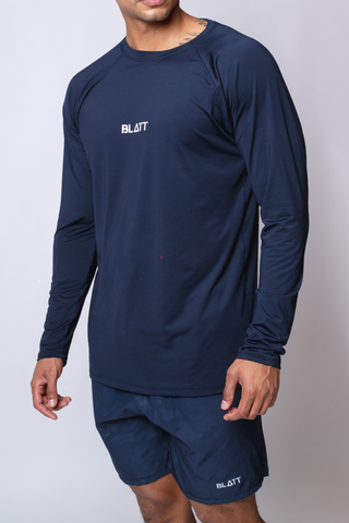 Playera deportiva manga larga aero flex