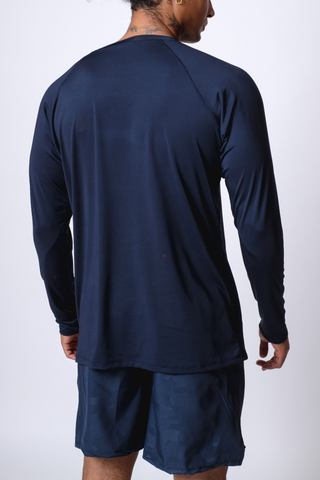 Playera deportiva manga larga aero flex