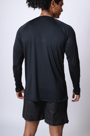 Playera deportiva manga larga aero flex