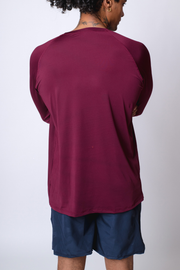 Playera deportiva manga larga aero flex