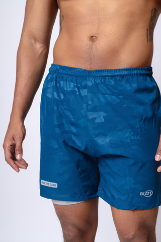 Short deportivo con lycra hydroguard camuflaje