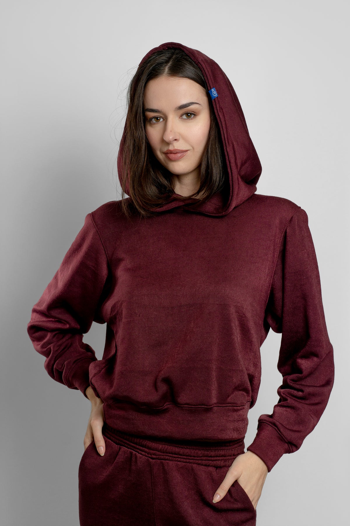 Sudadera con capucha Oversized Superior Comfort Women - Vino – Blatt