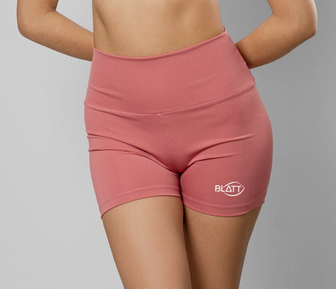 Short Biker Motion Tech Blatt Women - Rosa