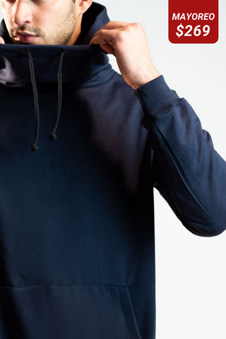 Sudadera con capucha y cuello alto Basic Blatt Blatt