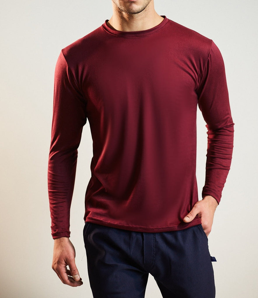 Playera manga larga Vino Ultra Suave – Blatt